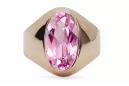 Ring Amethyst Original Vintage 14K Rose Gold Vintage craft vrc077r